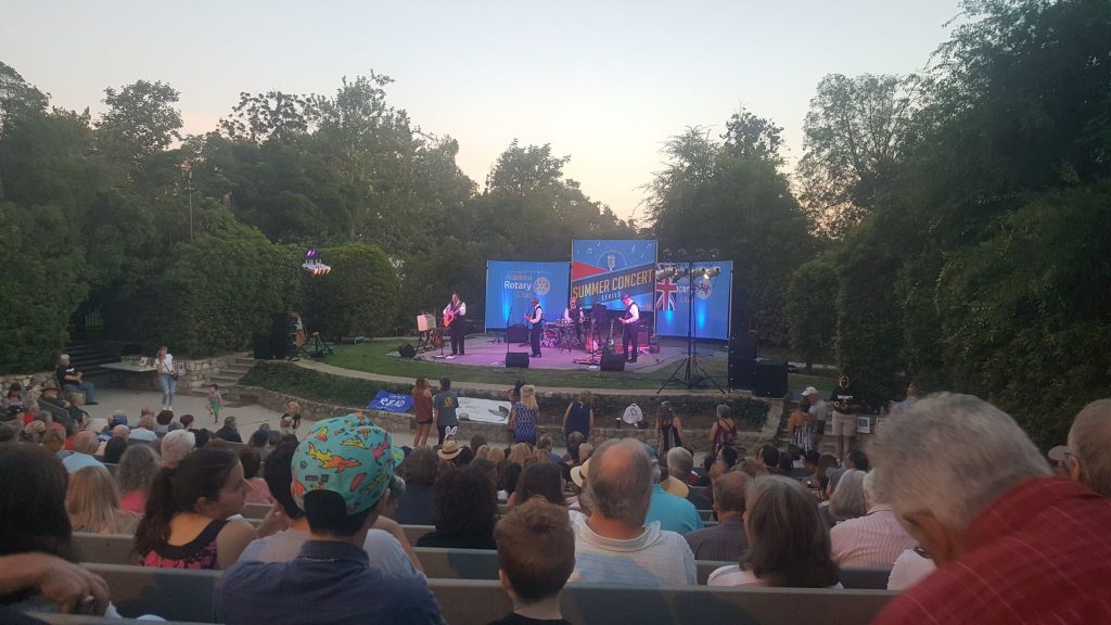 Outdoor concert