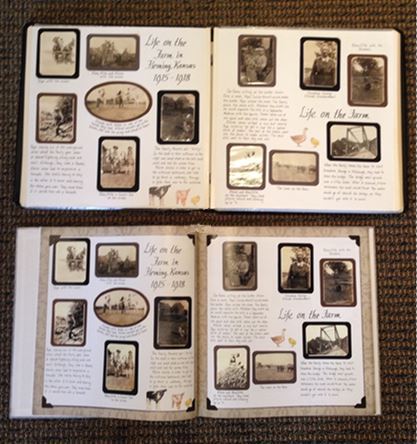 Traditional album and photo book