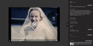 Woman in bridal dress and veil
