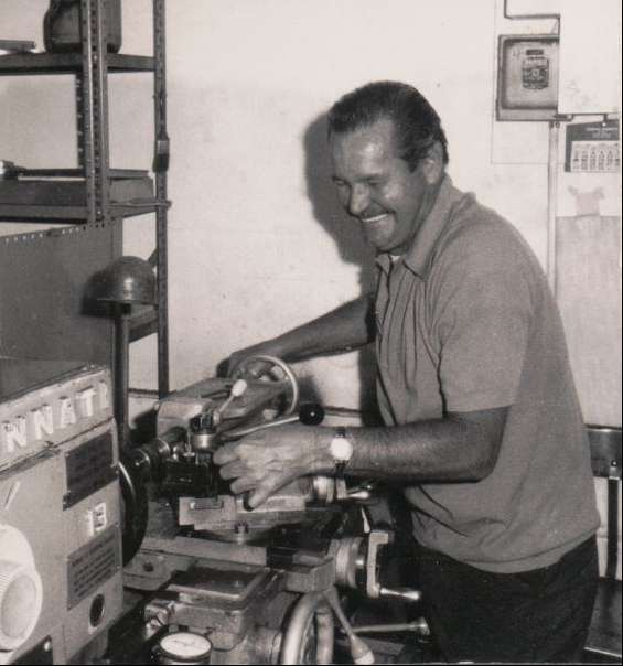 Photo of Melody's dad, Jack, 1971