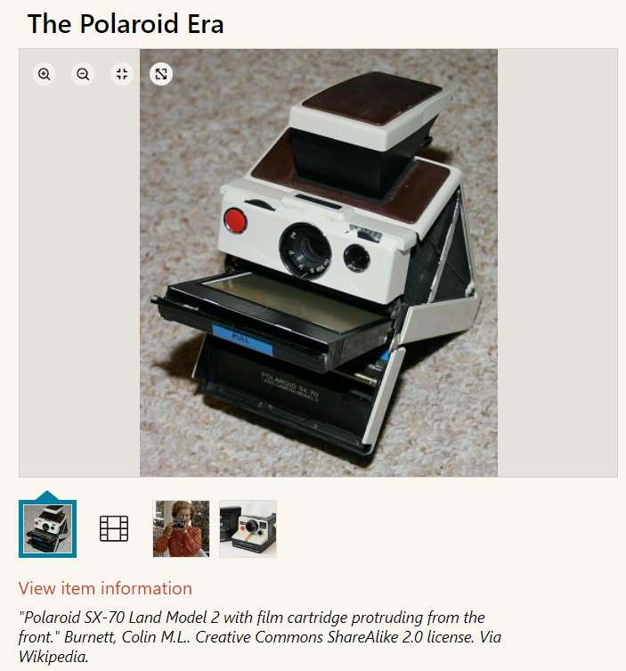 polaroid camera