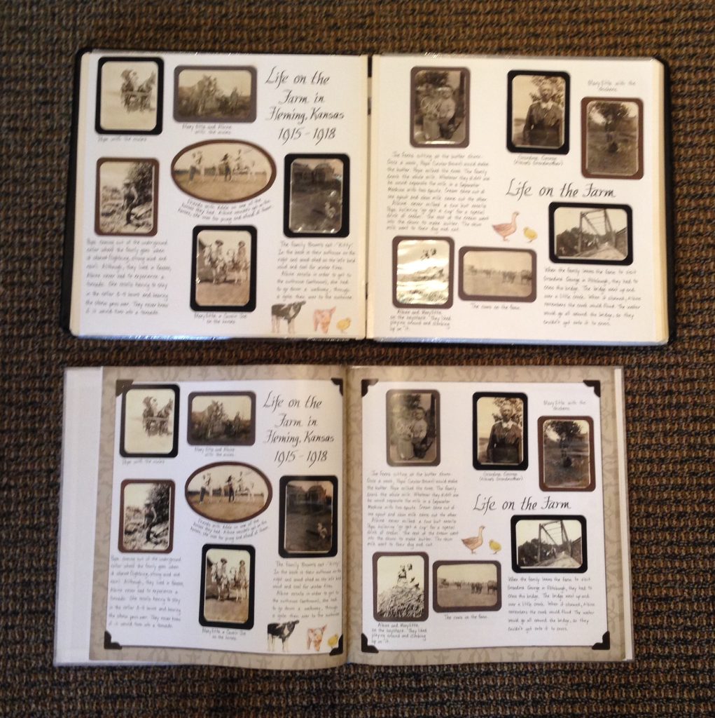 Digitized photo book of hard copy photo book